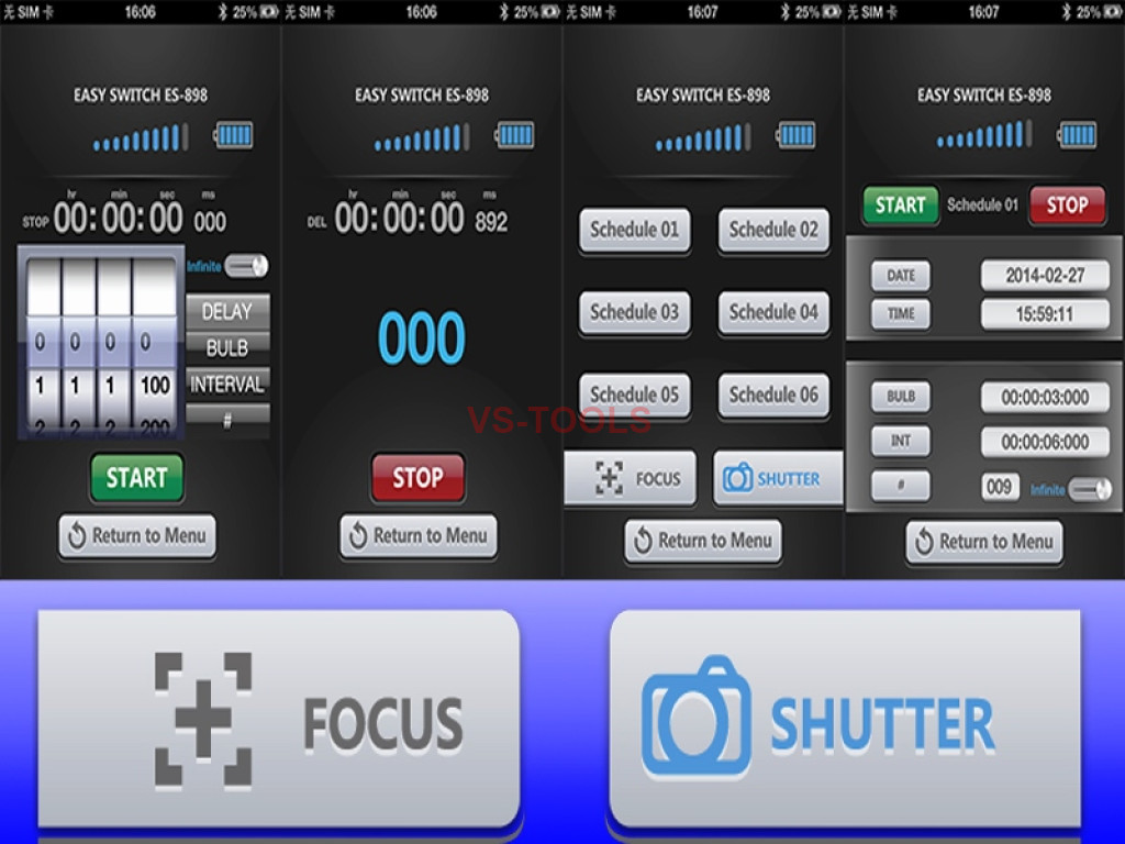JJC ES898 Camera Remote Trigger Controller for Android Phone